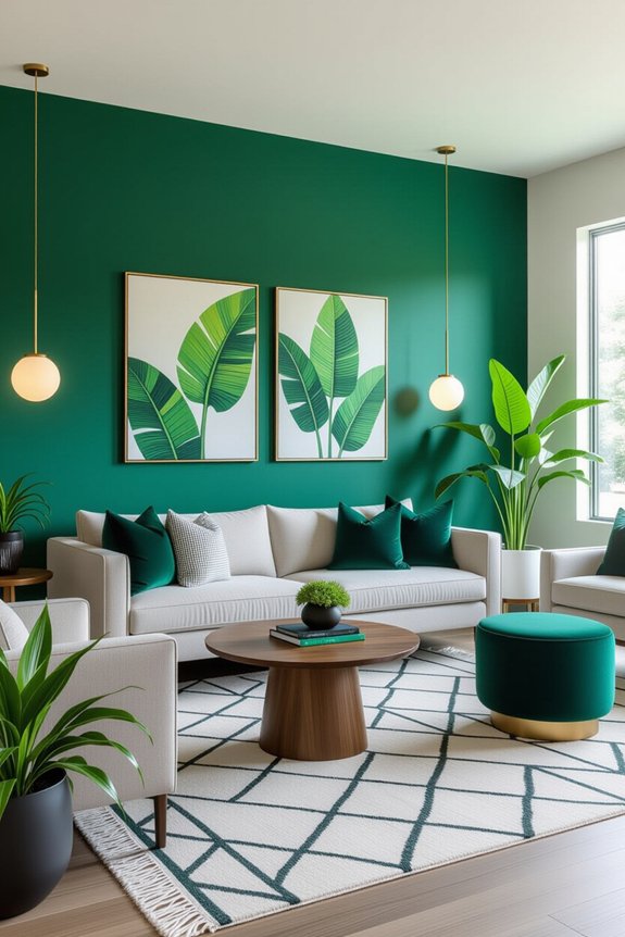 accent wall color harmony