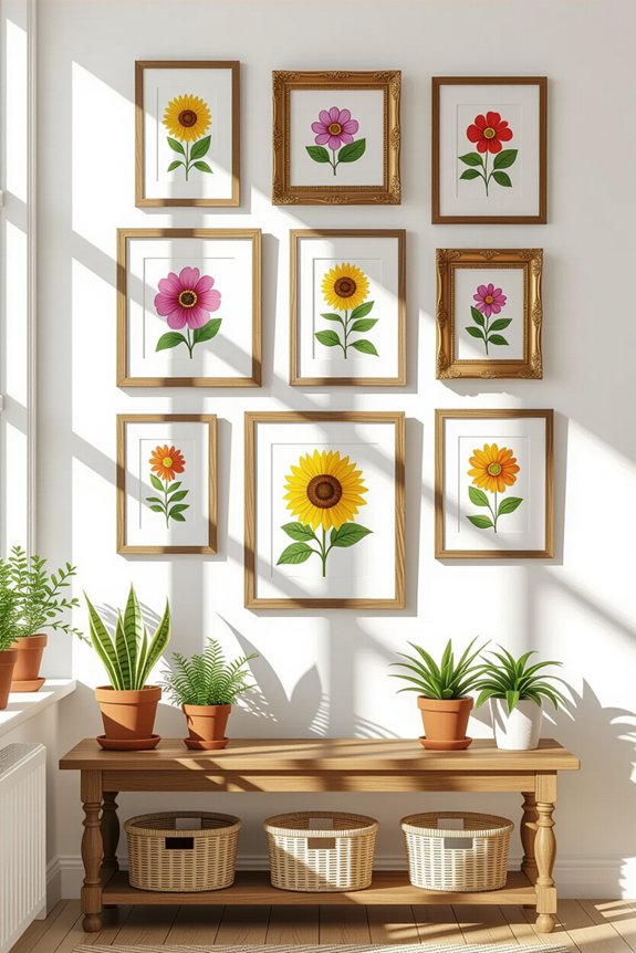 affordable art framing ideas