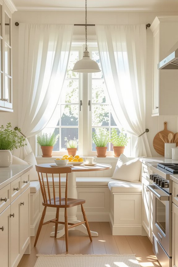 affordable bright kitchen treatments