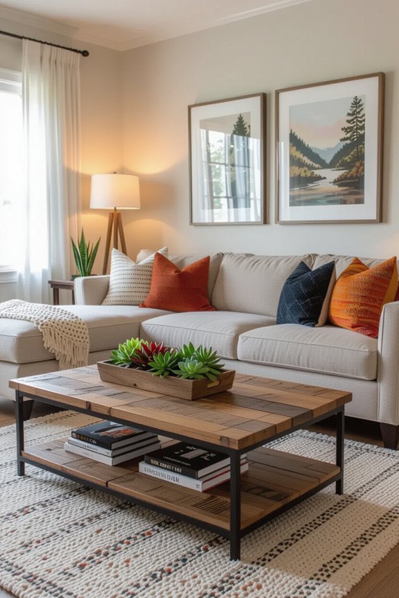 affordable living room revamp