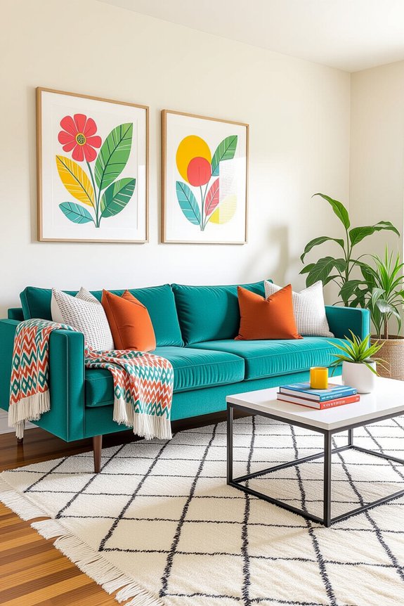 affordable vibrant decor ideas