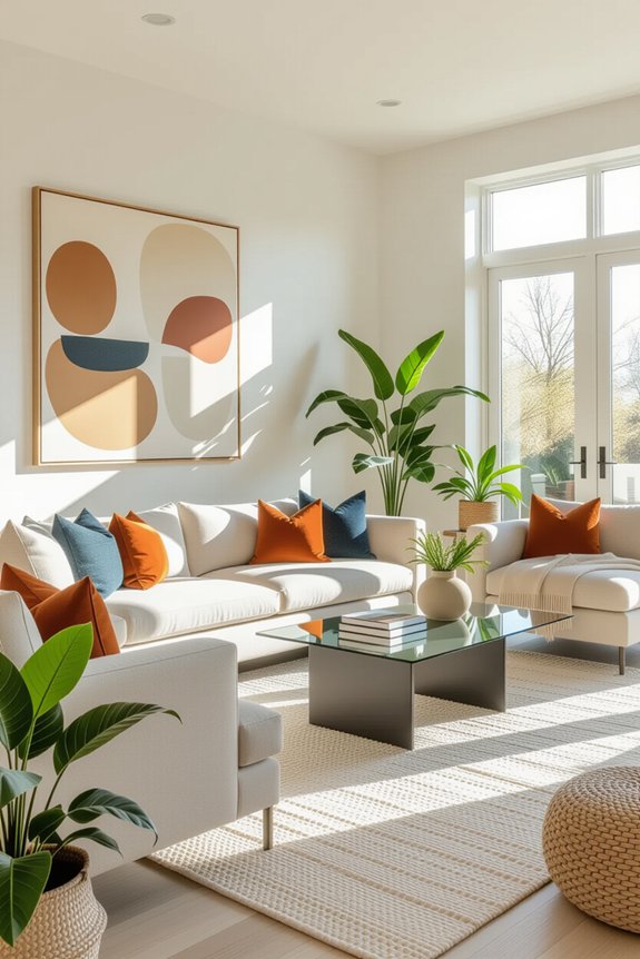 balanced living room design