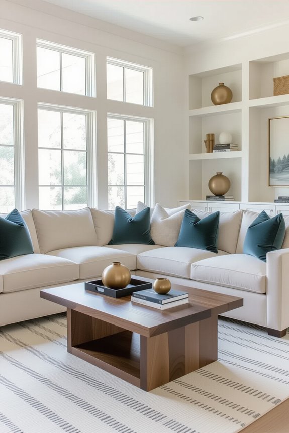 balancing warm and cool tones