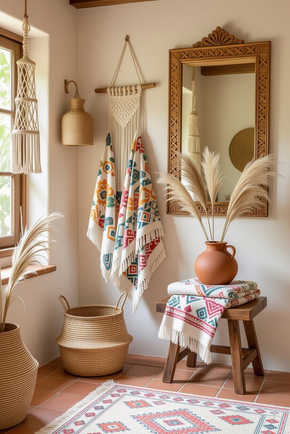 boho bathroom design tips