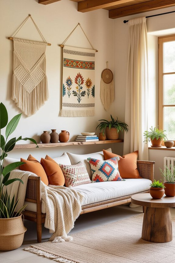 boho wall decor ideas