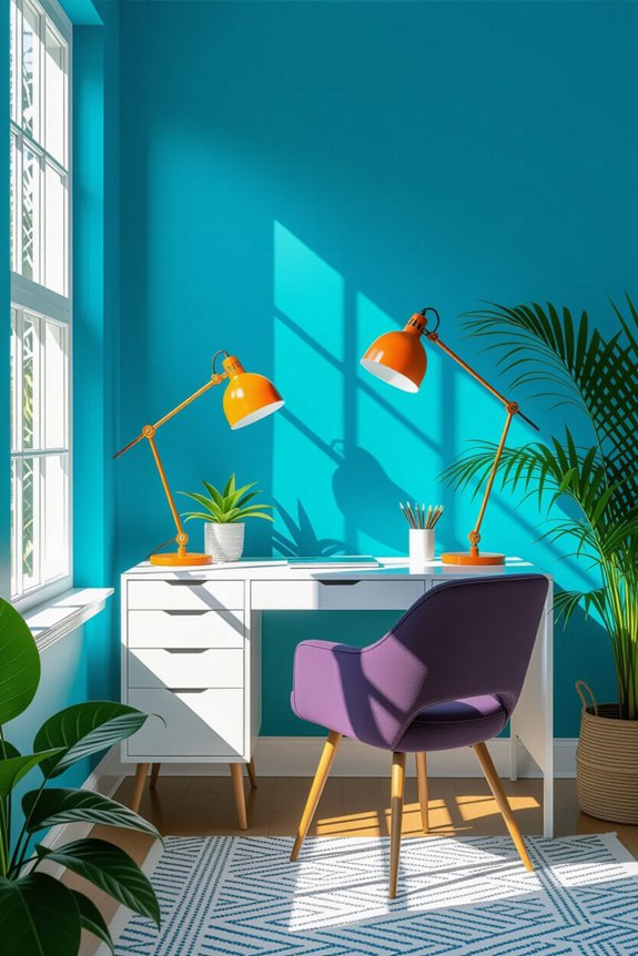 bold colors inspire creativity