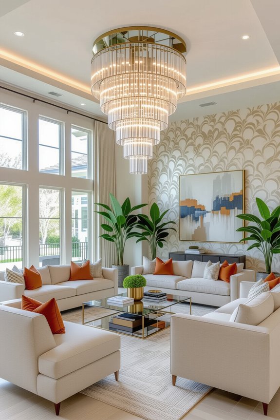 bold lighting creates atmosphere