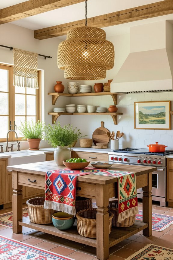 bold lighting enhances kitchens