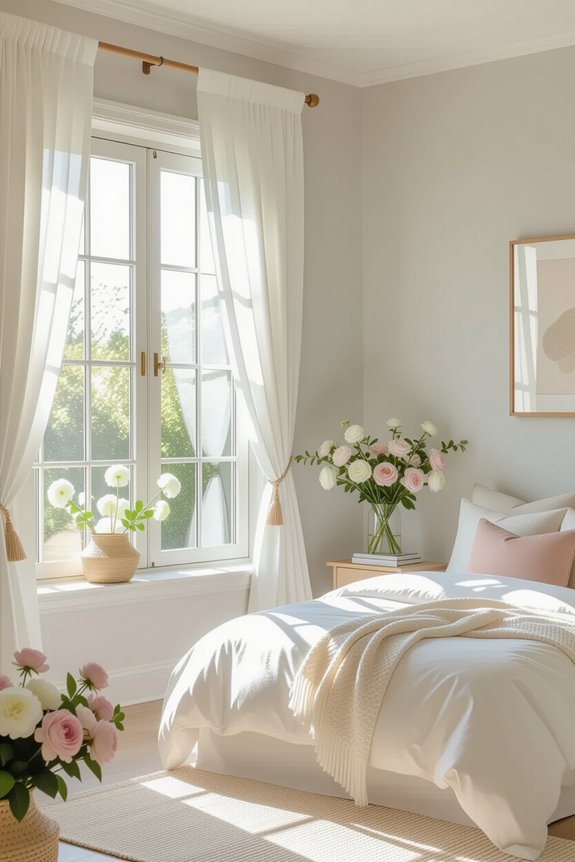 bright airy window treatments