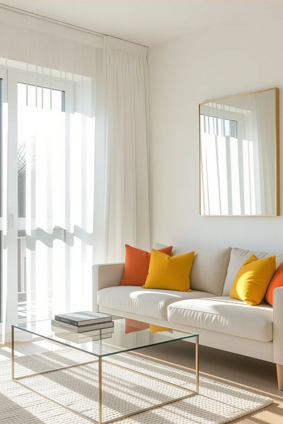 bright airy window treatments