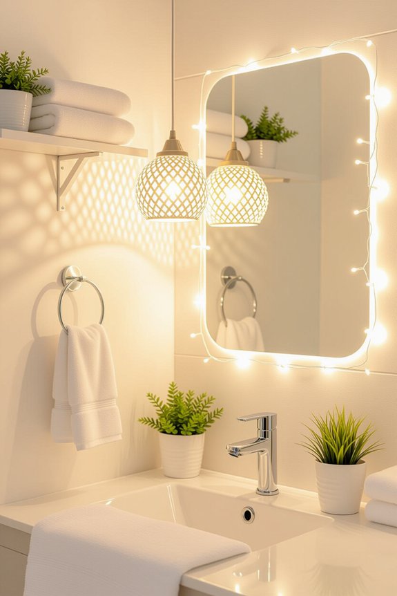 brighten your bathroom easily