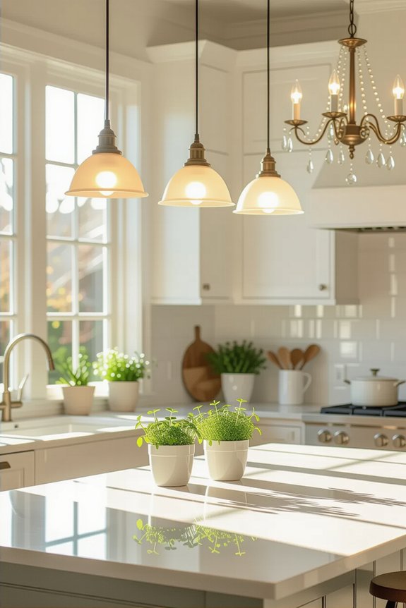 brighten your kitchen lighting