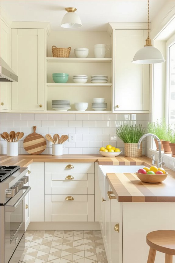 brighten your kitchen space