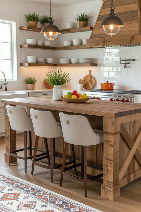 budget friendly kitchen island renovation