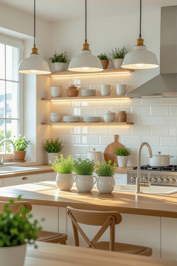 budget friendly kitchen lighting ideas