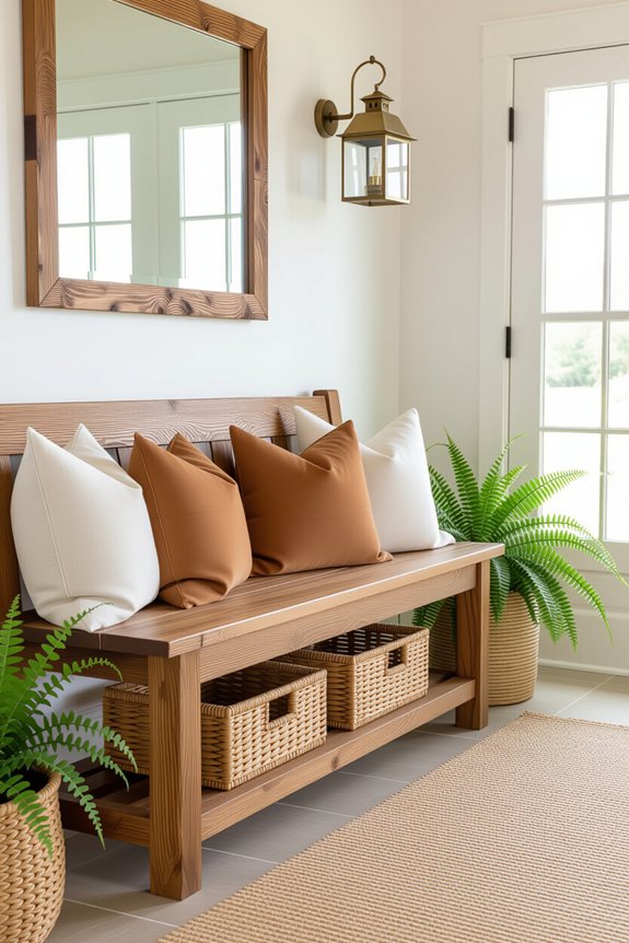 build a rustic bench