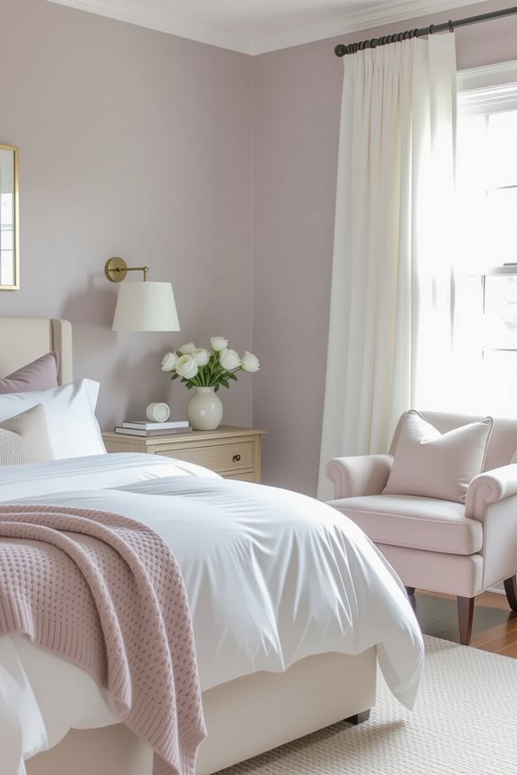 calming bedroom color combinations