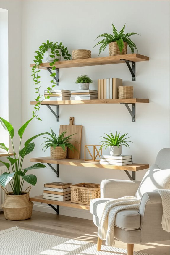 care and maintain shelves