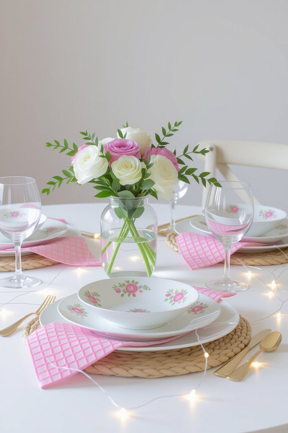 chic dollar store dishware