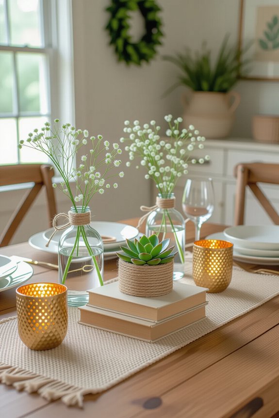 chic dollar store table decor