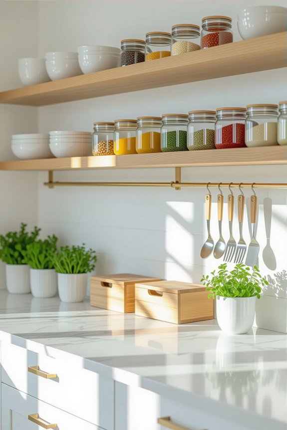 chic kitchen storage solutions