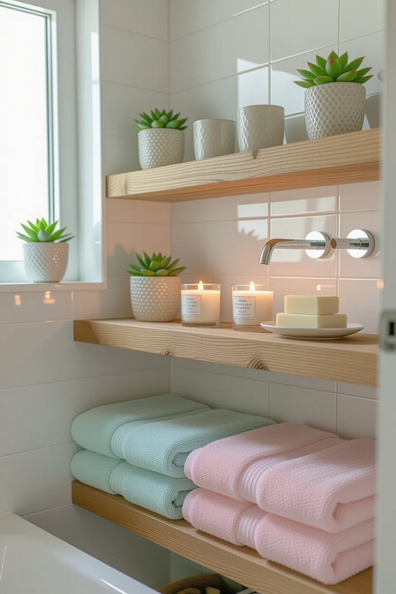 chic open shelving ideas