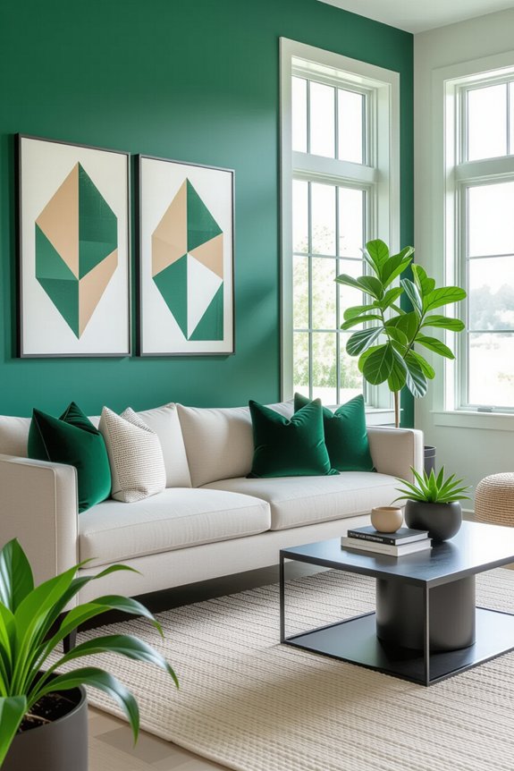 choose a standout wall