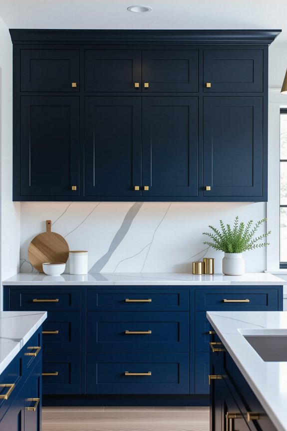 choosing dark cabinetry wisely