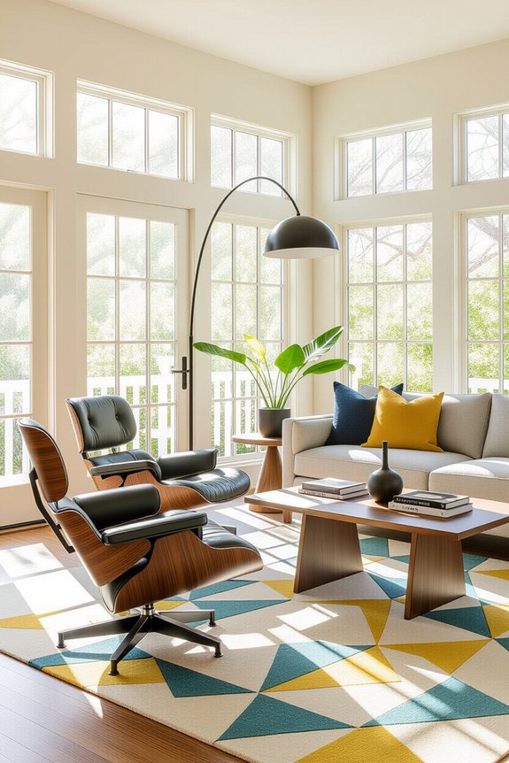 clean lines organic shapes