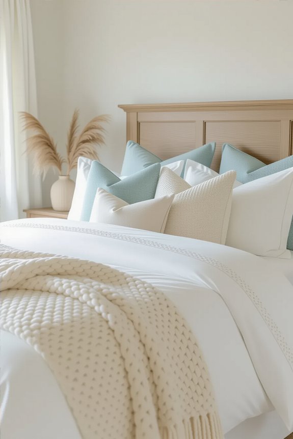 cohesive bedding color palette