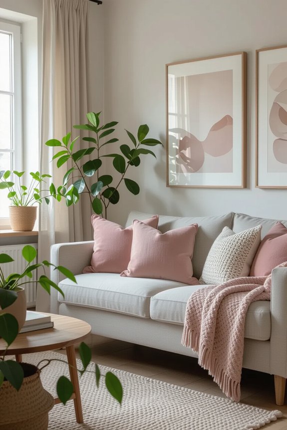 cohesive home color scheme