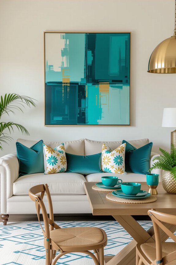 color defines home spaces