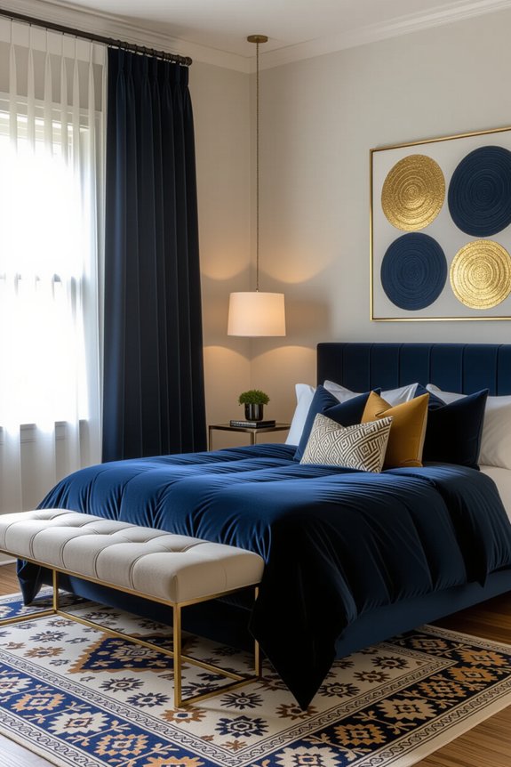 color enhances small bedrooms