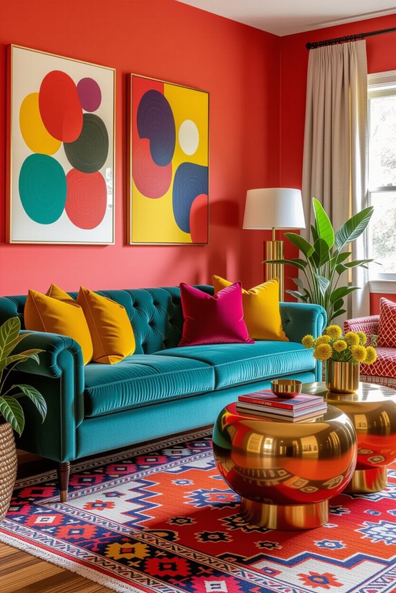 colorful decor accessory ideas