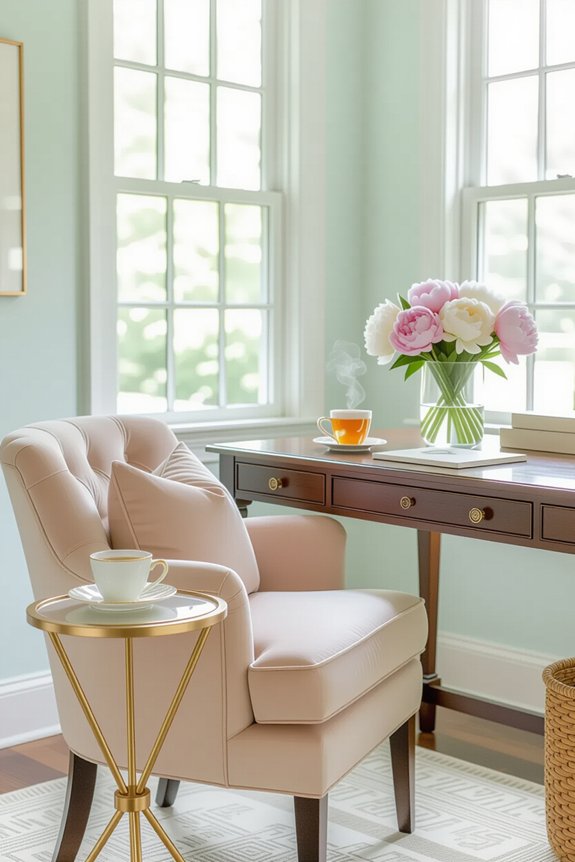 comfortable and stylish chair