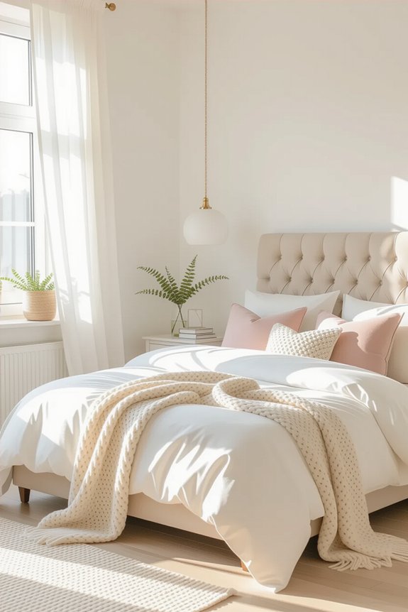 comfortable bedding enhances sleep