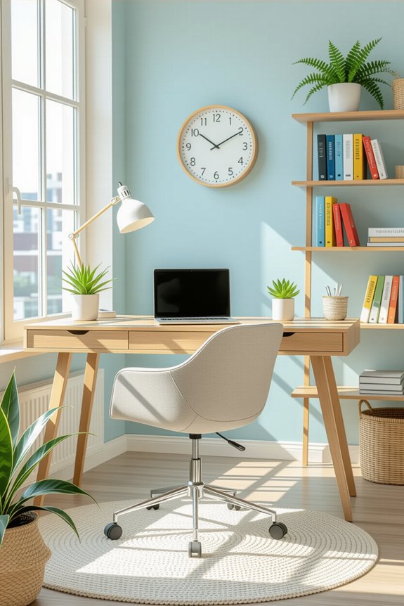 comfortable organized inspiring workspace