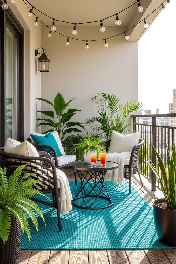 comfortable stylish outdoor rugs