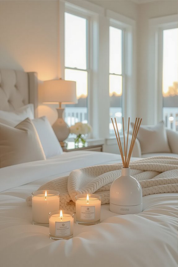 cozy atmosphere with scents