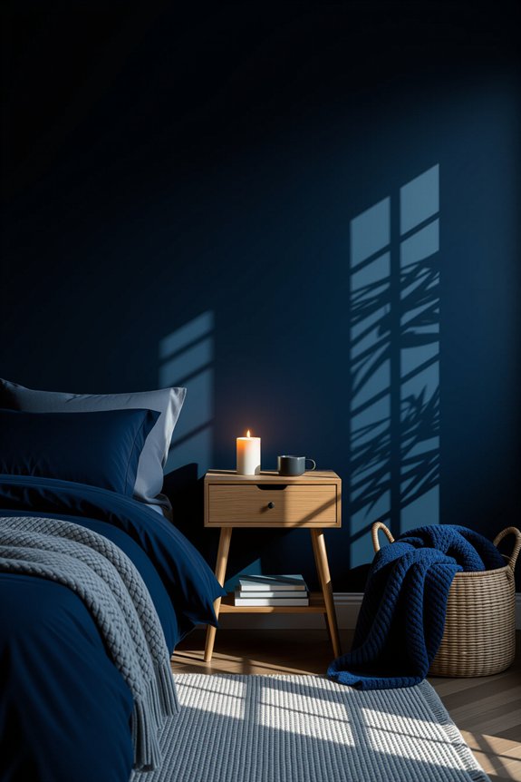 cozy balance with darker shades