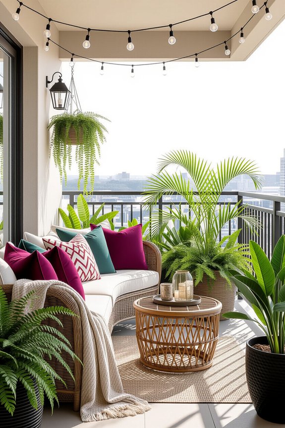 cozy balcony furniture ideas