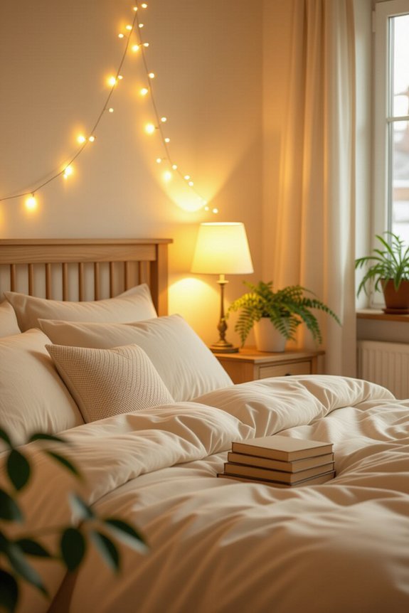 cozy bedroom lighting tips