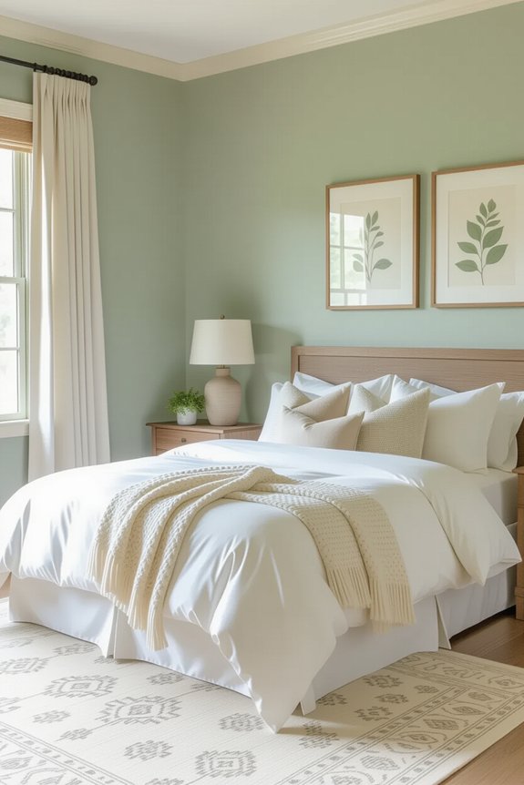 cozy colorful bedroom decor