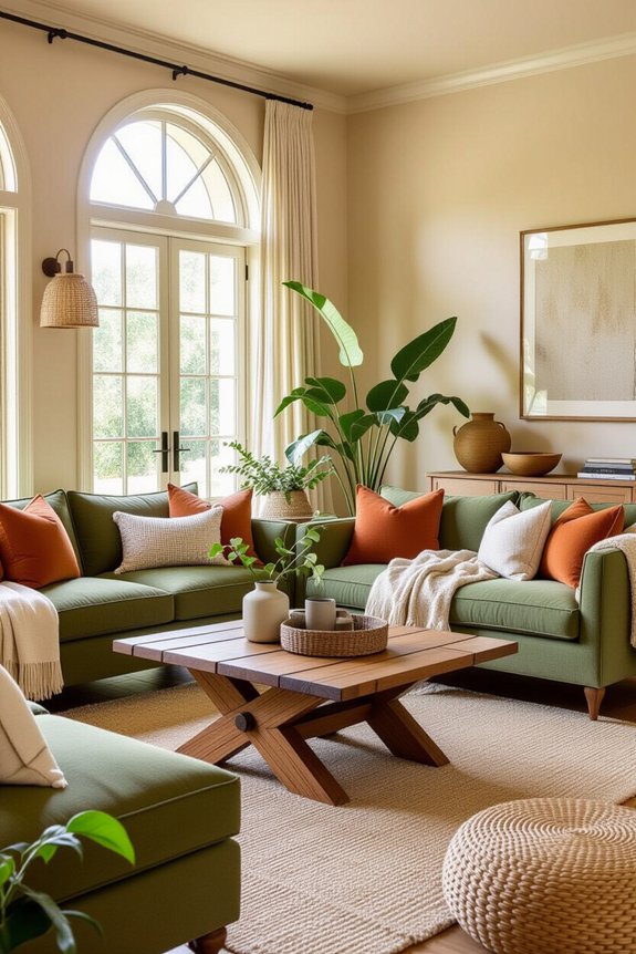 cozy earthy tone balance