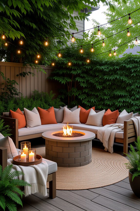 cozy fire pit gatherings