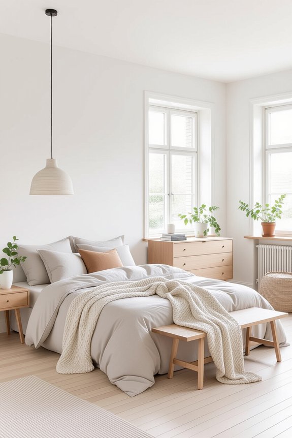 cozy functional scandinavian retreat