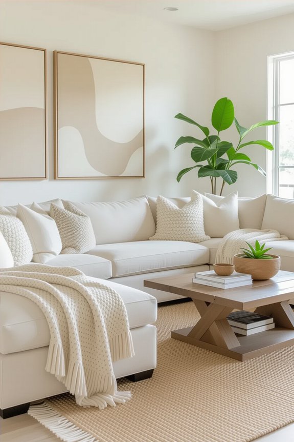 cozy layered texture elements