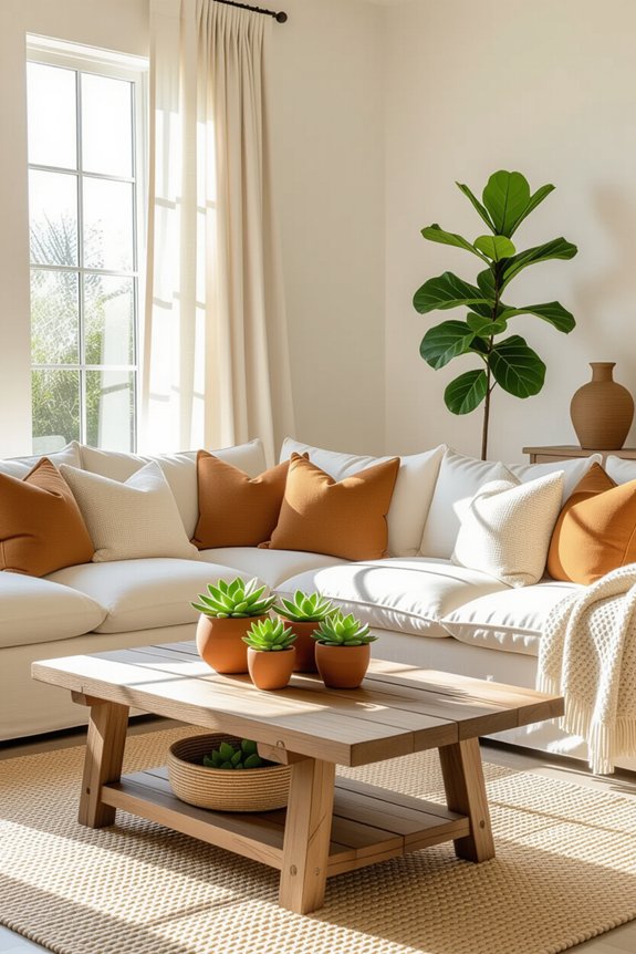 cozy living room transformation