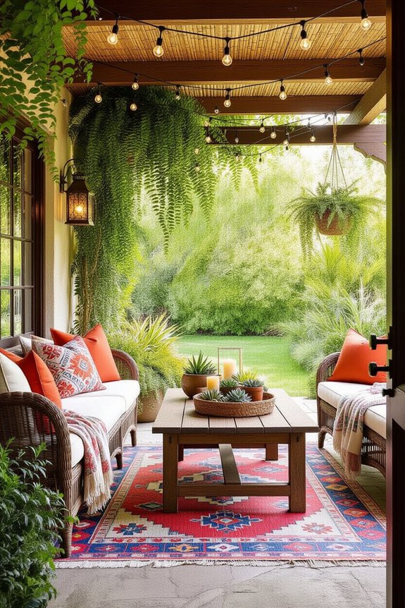 cozy outdoor space accessories