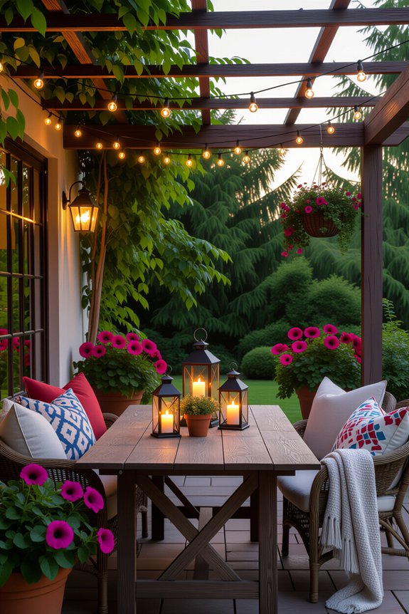 cozy patio lighting ideas